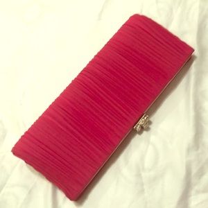 Pink clutch